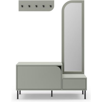 Marckeric předsíňová sestava Bea zelená/šedá – Zboží Mobilmania