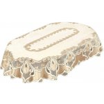 MyBestHome Žakárový ubrus Loran oválný 120x220 cm – Zboží Dáma