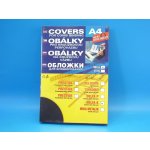 ALFA K DELTA A4 černá 250g/m2 zadní desky pro kr vazbu 3761 – Zboží Živě