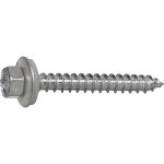 SCH Fasádní šrouby špičaté pozink s těsnící podložkou ø 16 mm Varianta: Fasádní šroub špičatý 6.5x175 pozink s neopren.podložkou ø 16 mm – Hledejceny.cz