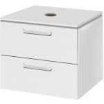 Naturel Koupelnová skříňka pod umyvadlo Vario Dekor 54x45 cm bílá - VARIODESK60ZBIBL – Zboží Dáma