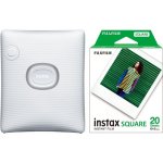 Fujifilm Instax Square Link bílá + 2x10 film – Hledejceny.cz