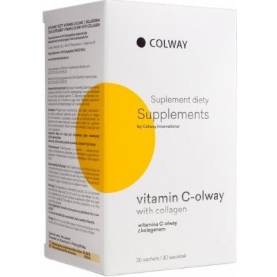 Colway International Vitamín C-olway s Kolagenem 30 sáčků – Hledejceny.cz