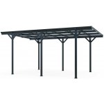 Riwall PRO RMCP 16 x 10 Anthracite přístřešek pro auto 5 x 3 m – Sleviste.cz