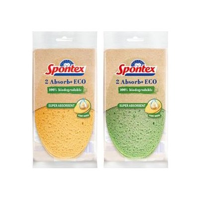 Spontex 100% bio extra savá houbička 2 ks – Zboží Dáma