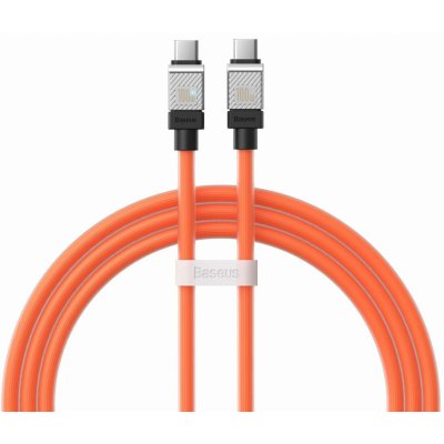 Baseus BRA012835 CoolPlay USB-C/ USB-C 100 W, 1m, oranžový – Zbozi.Blesk.cz