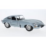 Bburago Jaguar E type Coupe stříbrná 1:18 – Hledejceny.cz