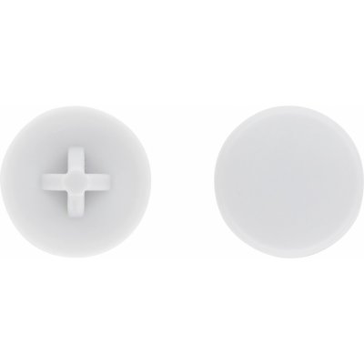 Plastová krytka na šrouby/vruty TX20 světle šedá pr. 11,5 mm, 30 ks – Hledejceny.cz