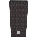 Prosperplast Rato square hnědý 26,5 x 26,5 x 50 cm – Hledejceny.cz