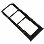 Držák (šuplík) SIM Samsung A125 Galaxy A12 black – Zboží Živě