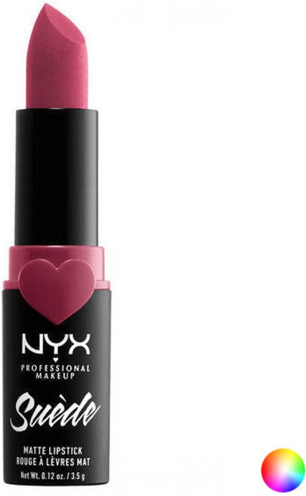 NYX Professional Makeup Suede Matte Lipstick matná rtěnka 27 Cannes 3,5 g |  Srovnanicen.cz