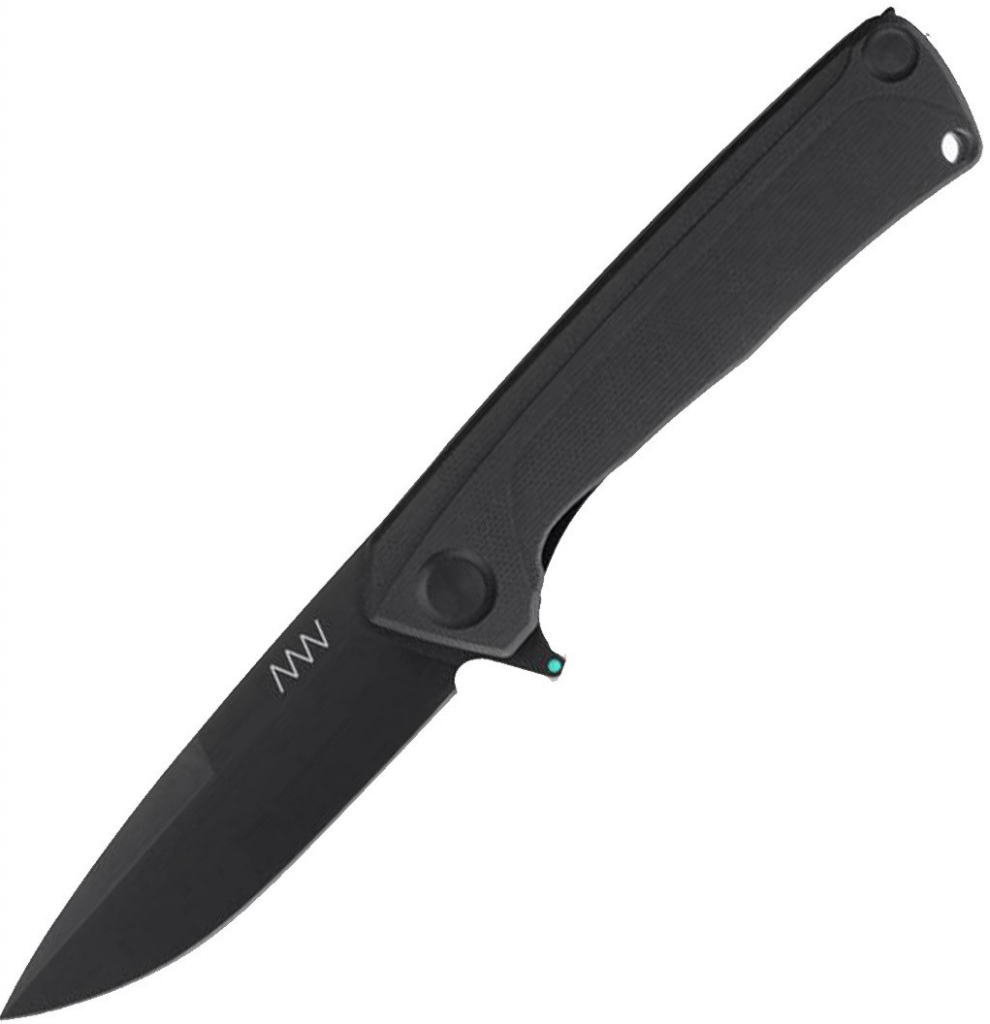 ANV Knives Z100 - SLEIPNER, DLC, FRAME LOCK, G10 , PLAIN EDGE ANVZ100-027