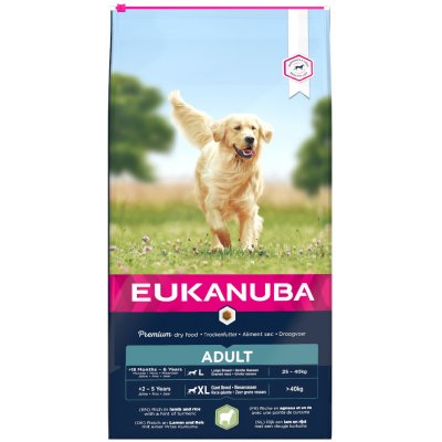 Eukanuba Adult Large Breed Jehněčí s rýží 2 x 12 kg – Hledejceny.cz