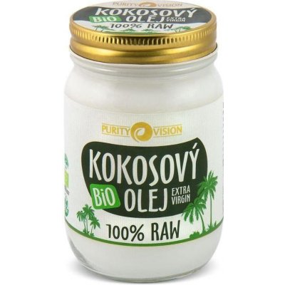 Purity Vision RAW kokosový olej 0,37 l – Zbozi.Blesk.cz