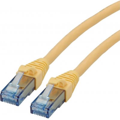 Roline 21.15.2725 RJ45, CAT 6A U/UTP, 5m, žlutý – Zboží Mobilmania