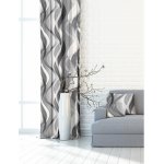 Závěs dekorační nebo látka, OXY Vlny, šedé, 150 cm 150 cm – Hledejceny.cz