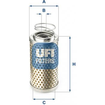 UFI Olejový filtr 25.465.00