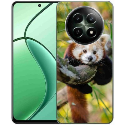 Gelový kryt mmCase na Realme 12 5G/12x 5G panda červená – Zboží Živě