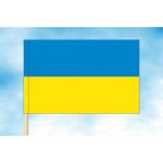 LIBEA, s.r.o. Ukrajinská vlajka Rozměr: 60×90 cm, Uchycení: Návlek na žerď – Sleviste.cz