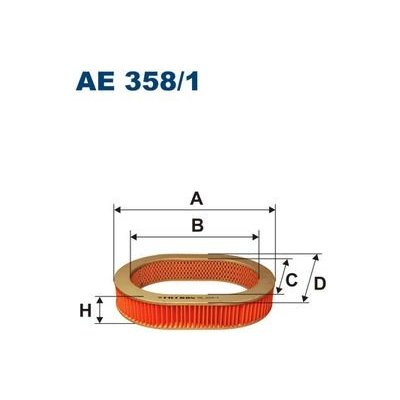 Vzduchový filtr Filtron AE358/1 – Hledejceny.cz