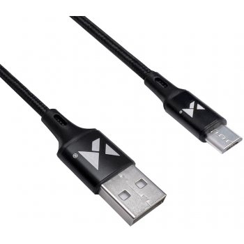 Wozinsky WUC-M2B USB Micro USB, 2m, černý