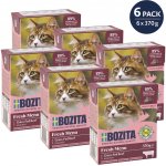 Bozita Cat kousky jelly s mletým hovězím masem 6 x 370 g – Zbozi.Blesk.cz