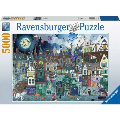 RAVENSBURGER Fantastická ulice 5000 dílků – Hledejceny.cz