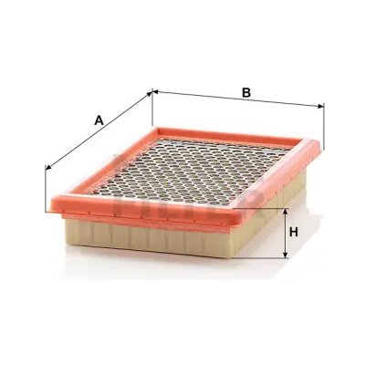 MANN FILTER Vzduchový filtr C 2564 – Hledejceny.cz