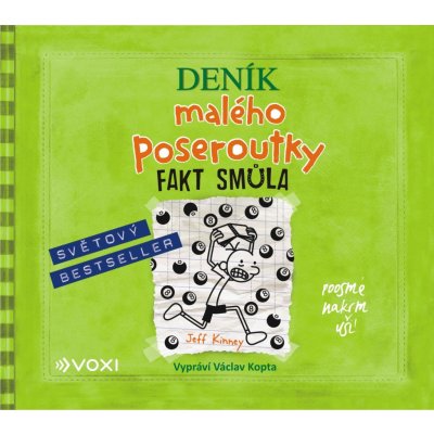 Deník malého poseroutky 8 - Jeff Kinney - čte Václav Kopta