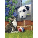 Royal Langnickel Malování podle čísel 22 x 30 cm Hra s míčkem – Sleviste.cz