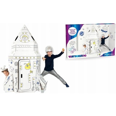 Tektorado velká kartonová vesmírná raketa – Zboží Dáma