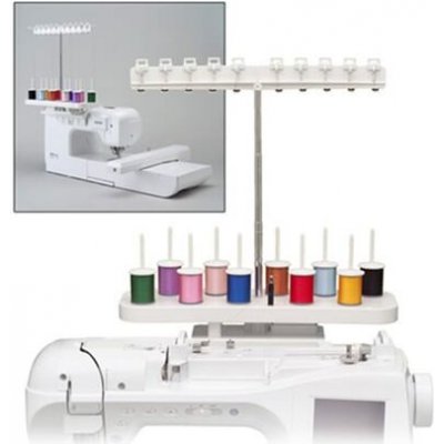 TS5 Stojan pro 10 špulek nití - Brother V3, V5, V7, XV – Zboží Mobilmania