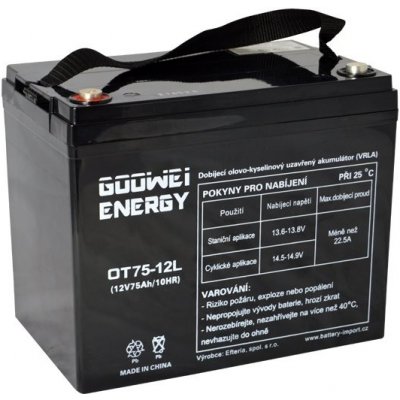 GOOWEI ENERGY OTL75-12 75Ah 12V – Hledejceny.cz