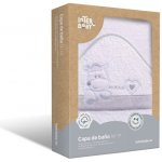 INTERBABY Osuška froté Přátelé bílá šedý lem – Zboží Dáma