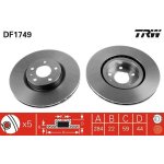 Brzdový kotouč TRW DF1749