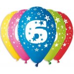 SMART Balónky potisk čísla 6 v bal. 30 cm – Zboží Mobilmania