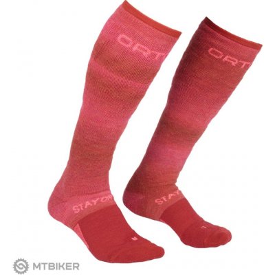 Ortovox SKI STAY OR GO SOCKS W ponožky hot coral