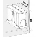 Sinks EK9076 PATTY 30 1x8l + 1x16l – Zboží Dáma