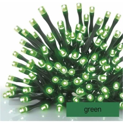 Emos D1AG01 100 LED Standard 10 m venkovní i vnitřní zelená časovač – Hledejceny.cz