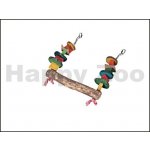 Flamingo barevná houpačka 30 x 30 cm – Zboží Dáma