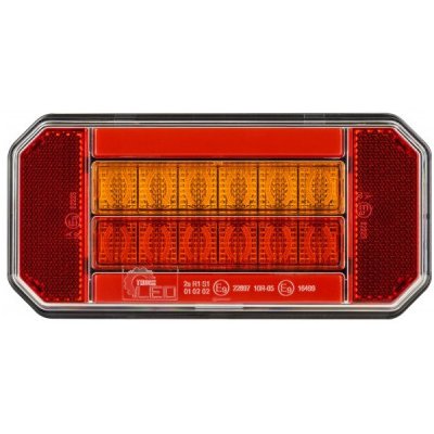 KAMAR Světlo zadní sdružené LED dynamické pravé 12/24V 165x80mm – Hledejceny.cz