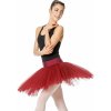Dámské taneční sukně a dresy Sukně Lulli balerína LUBTUP01 červená