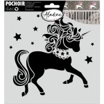 Aladine Šablona 20x20 cm Jednorožec – Zboží Dáma