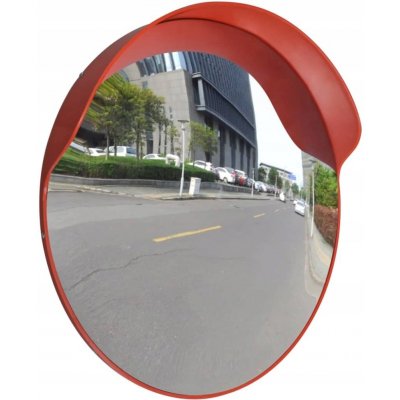 zahrada-XL Dopravní vypouklé zrcadlo PC plast oranžové 60 cm venkovní | Zboží Auto