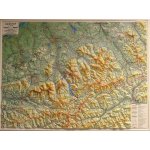 Beskydy 1:66 666 - plastická mapa 100 x 75 cm – Zbozi.Blesk.cz