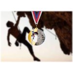 Akrylátová medaile Horolezectví Zlatá – Zboží Mobilmania