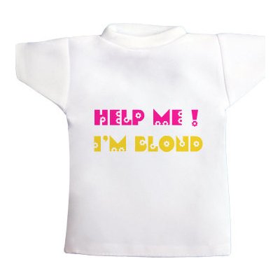 Tričko na láhev Help me! I`m Blond – Hledejceny.cz