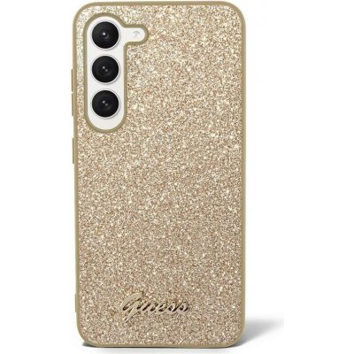 Pouzdro Guess PC/TPU Glitter Flakes Metal Logo Samsung Galaxy S23+19 – Zboží Živě