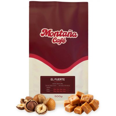 Café Montaña Fuerte Espresso zrnková 0,5 kg – Hledejceny.cz
