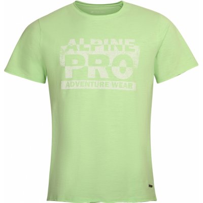 Alpine Pro triko Hoop světle zelená – Zboží Mobilmania